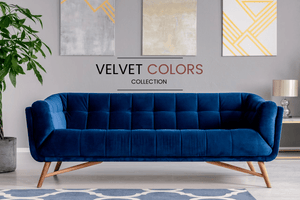 Velvet colors furniture collection